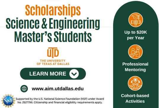 UTD Engineering and Computer Science Scholarships