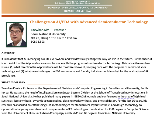 Seminar Flyer